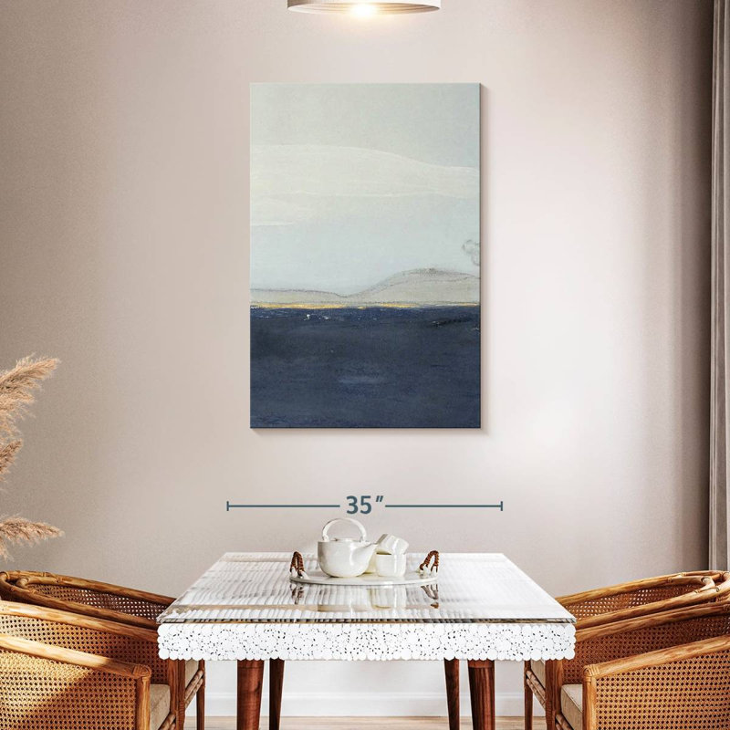 Avery View To The Shore Diptych II, H 45 po x l 30 po