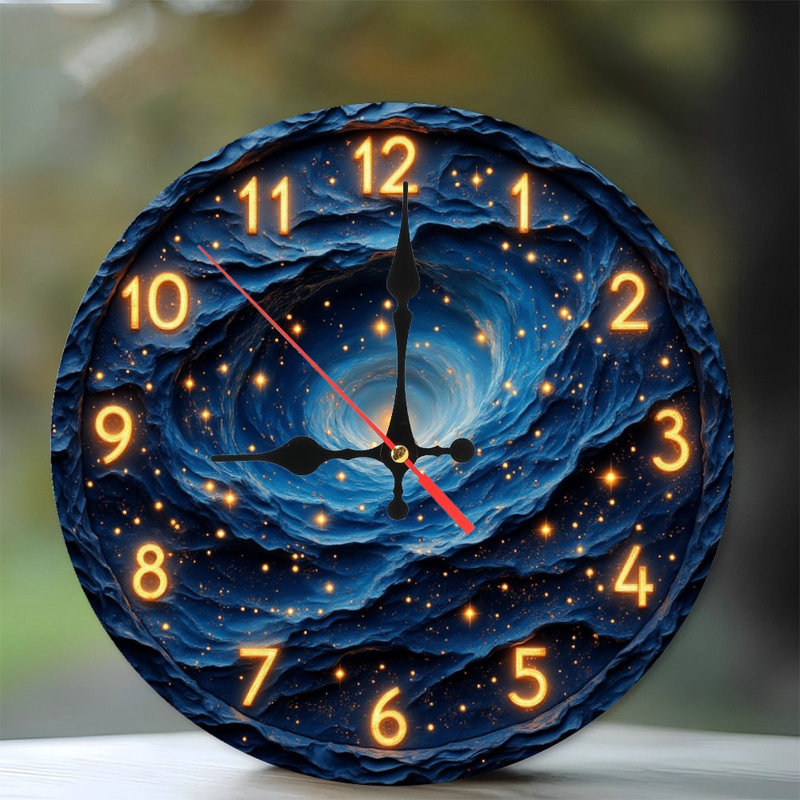 Cosmic Galaxy, horloge nébuleuse de l'espace
