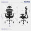 Nouhaus Ergo3D Ergonomic Office Chair with Lumbar Support, High-Back Mesh Desk Chair with 4D Adjustable Armrest-55645793