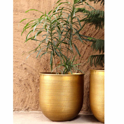 Rohoman Handmade Metal Pot Planter