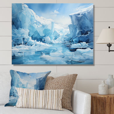 Glaciers translucides Bartola Antartica