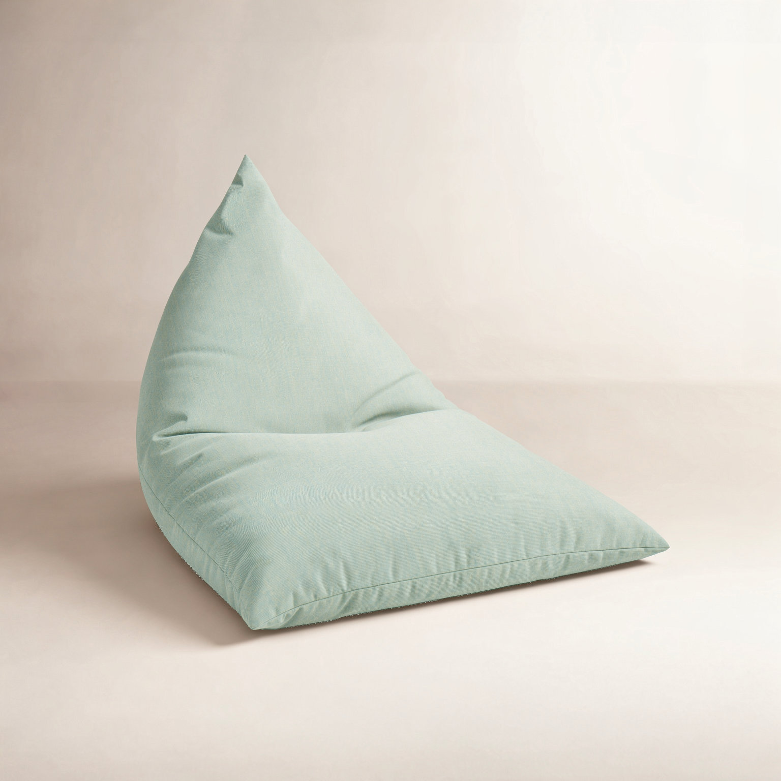 Sunbrella® Outdoor Bean Bag Lounger, Green 100% Acrylic