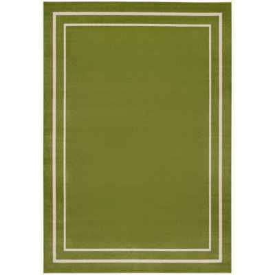 Nourison Essentials Green Ivory Indoor/Outdoor Area Rug