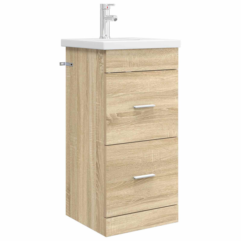 420 mm Bathroom Vanity, Sonoma Oak