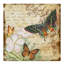 «Inspirational Butterflies 4» par Deagen, impression sur toile tendue-30359342