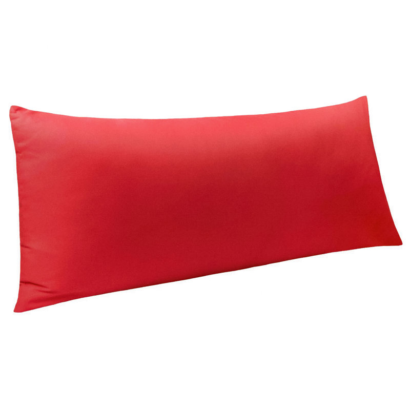 Housse de coussin pour le corps, 1800 Housse de coussin pour le corps en microfibre brossée avec fermeture à enveloppe - 20 x 54 pouces - NTBAY