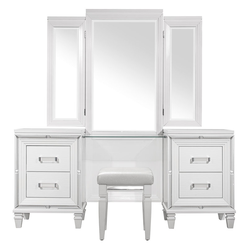 Devasheeh Vanity Dresser with Mirror