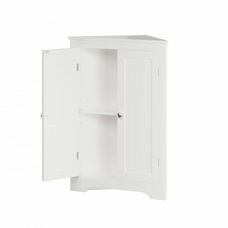 Armoire de plancher au sol avec 2 portes et tablettes réglables