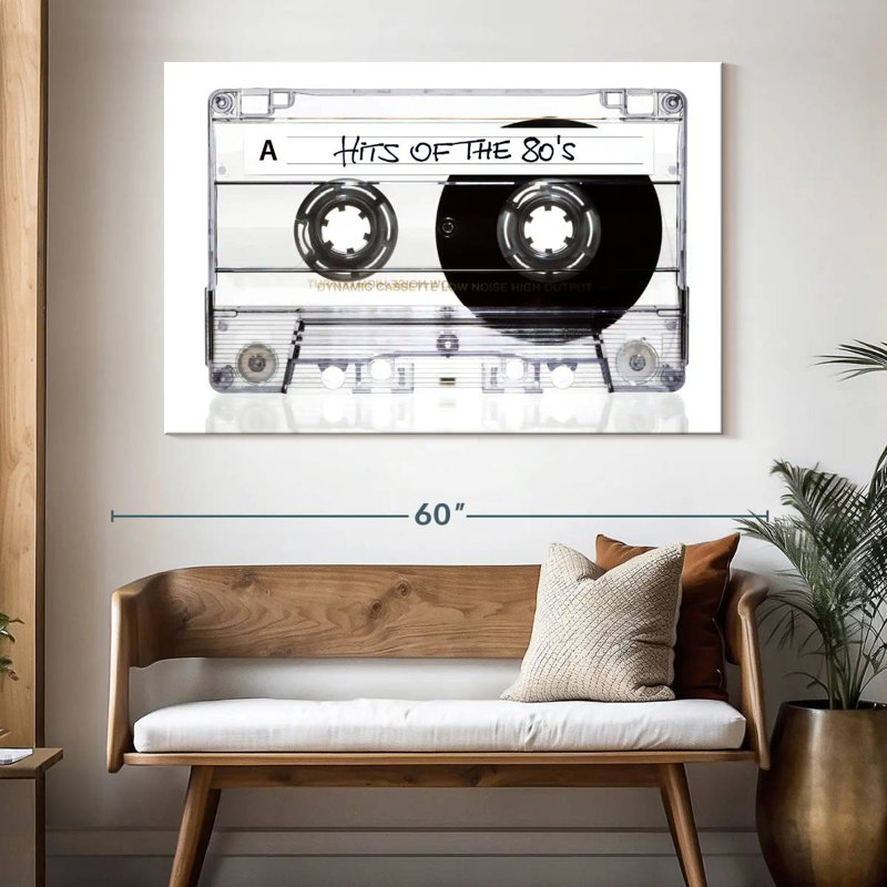 Abarca Hits Of The 80's Cassette, H 34 po x l 51 po