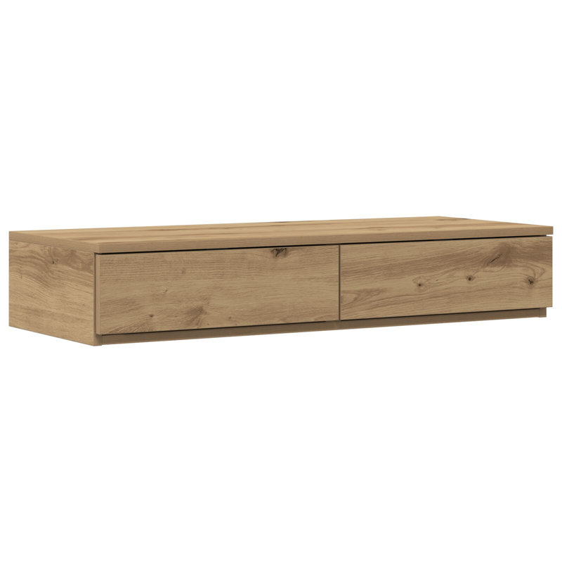 90cm W Manufactured Wood Bedside Table