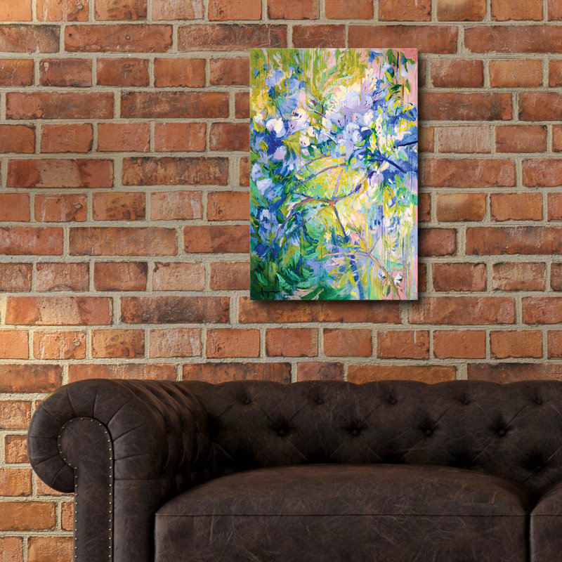 «My Quiet Place 1» par Dorothy Fagan, art mural acrylique, H 24 po x l 16 po