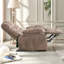 Fauteuils inclinables simples pour salon, canapés inclinables manuels en tissu respirant-483822818