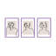 Figure and Form. Set of 3 by Romina Gadler - Framed Wall Art-395959850-395960286