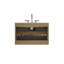 Meuble-lavabo mural avec lavabo en céramique avec trois trous de robinet, grand meuble-lavabo flottant de rangement pour salle de bain moderne, pré-assemblé-279785775