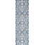 Tapis damassé bleu foncé Dania-947807080