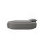 Canapé-lit pliant, futon-lit convertible, matelas de sol pliable 2-en-1 avec 2 coussins, canapé paresseux en mousse haute densité respirante, méridienne confortable, lit simple, gris clair