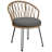 Verdiva Outdoor Leisure Conversation Set With 2 Rattan Chairs And Glass Table-115694835-115694831