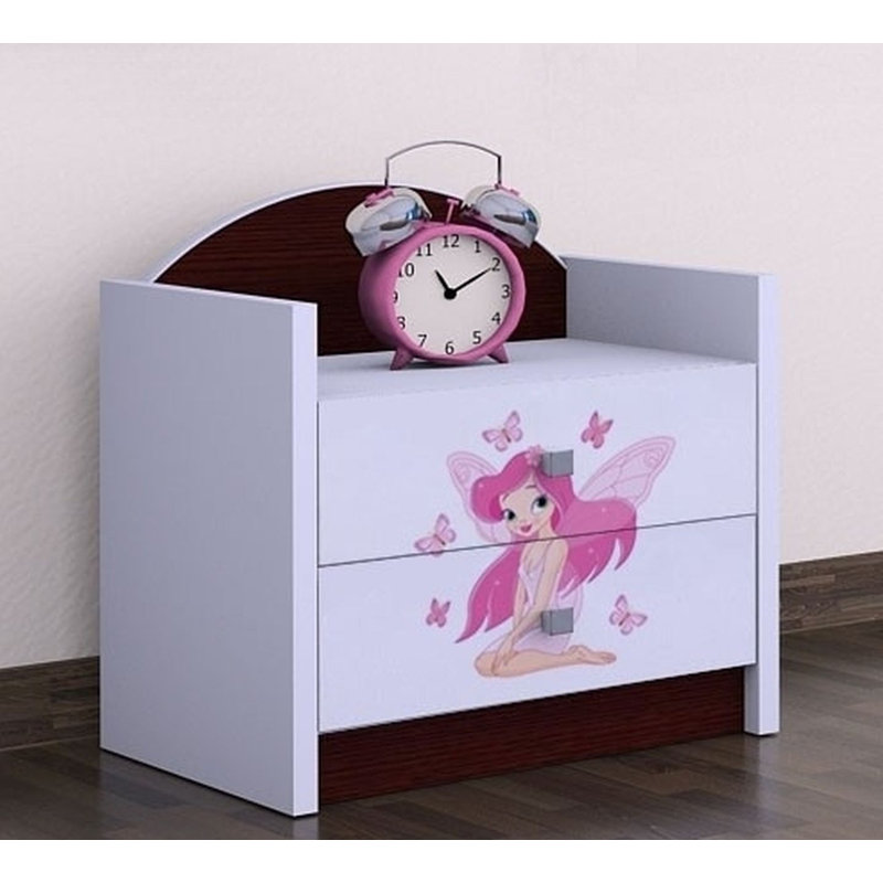 Elowen Nightstand, Dark Brown