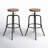 Laxton Adjustable Height Counter Stools for Kitchen Island with Metal Frame-420687948