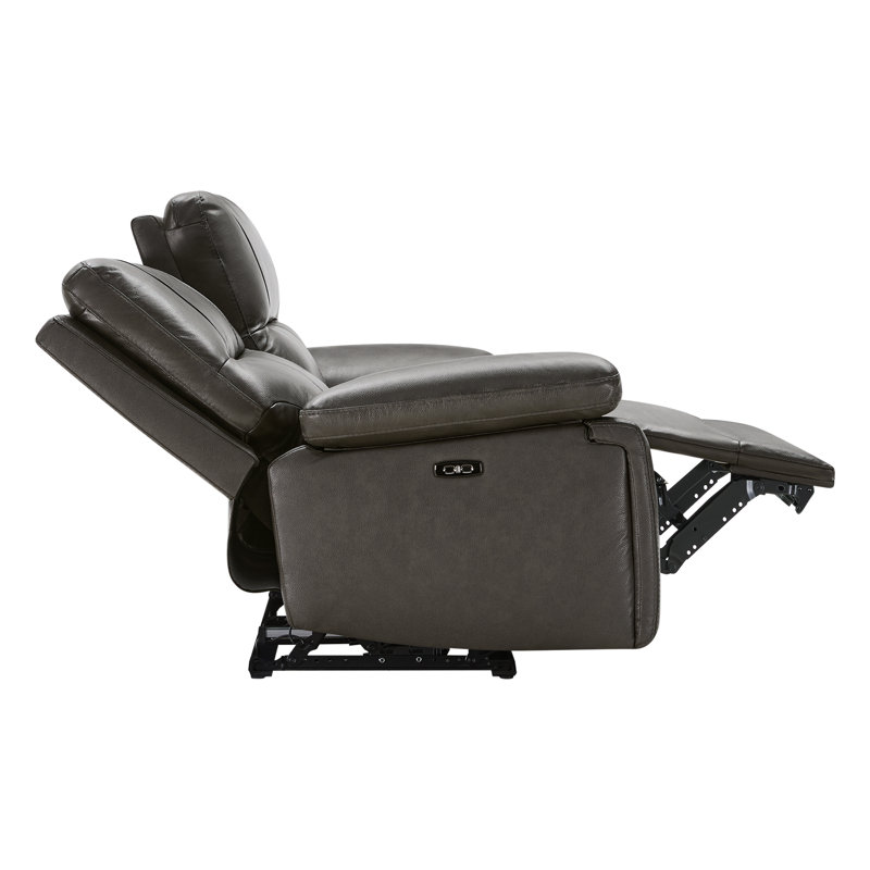 Randell Genuine Leather Power Wall Reclining Sofa
