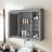 Wall Mounted Medicine Cabinet Mirror Fixed-294537395