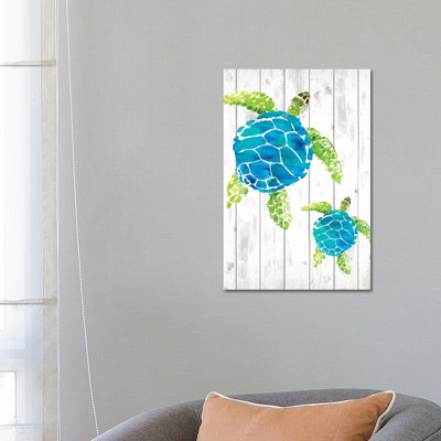 Seaglass Shore Iii 1 Piece Wrapped Canvas Wall Art