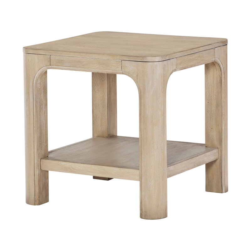 Table de bout côtière 22,65 po, brun