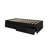 Twin Size Wooden Mates Bed With Storage In Black-1920571862