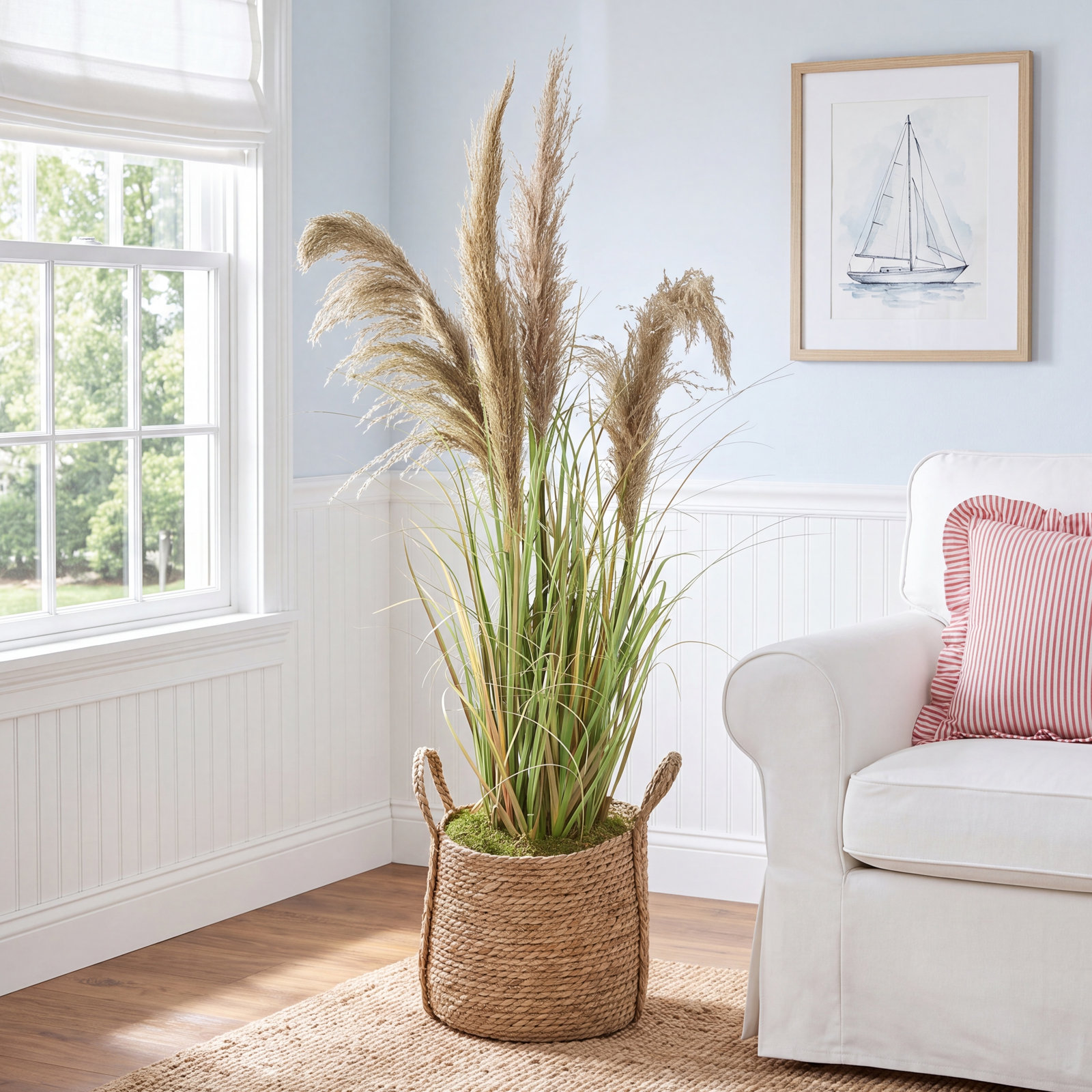 50 " Grass in Basket