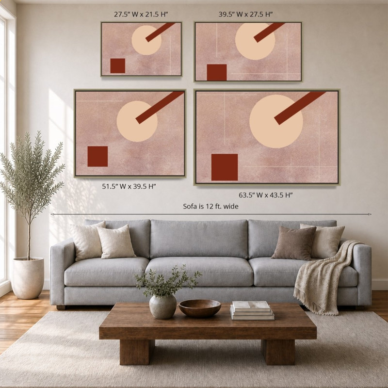 Lune moderne par SD graphiques Studio - impression sur toile