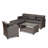 4 - Person Patio Conversation Set with Cushions
