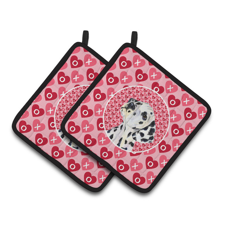 Cuisinier poignée portrait love love home dalmatiens east urban home