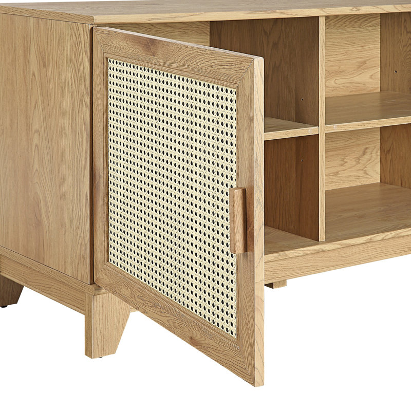 Sheridan 63" TV Stand In Natural, Natural