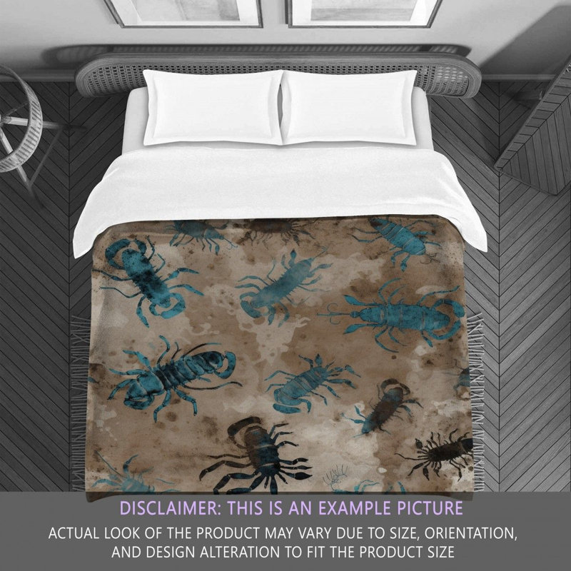 Scorpion Desert Comforter, Queen Comforter