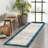 Machine Washable Rugs Bordered Modern Non-Slip Low Pile Rubber Backing Indoor Area Rug for Living Room Bedroom Kitchen Dining Room-974609699