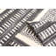 Kilim gris anthracite Ankara 5 pi 2 po x 7 pi 7 po