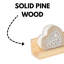 Pine Solid Wood Picture Ledge Wall Shelf-70093014