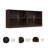 Paulica 2-Piece Paulica 2-Shelf Bookcase with Adjustable Shelves -375644591