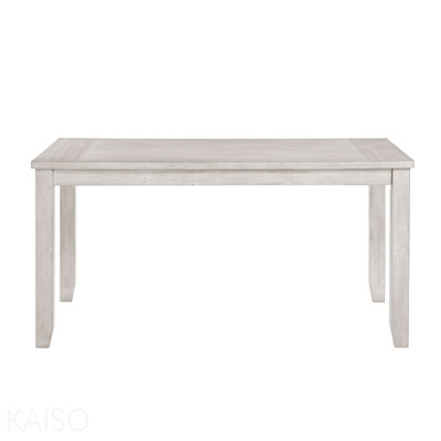 Modern Farmhouse Dining Table Durable Solid Wood