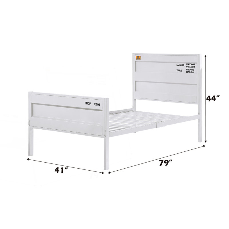 Cargo Bed, White, White