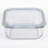  1200ml Square High Borosilicate Glass Food Storage