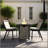 Rectangular Steel Propane Fire Pit Table 40000 BTU For Outdoor Patio Garden Backyard