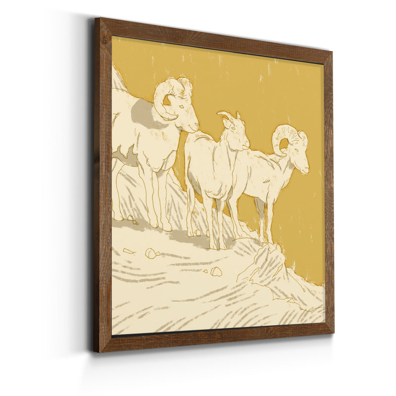 Mixed signaux VIII-impression sur toile encadrée, Érable encadré, H 17 po x l 17 po x P 1,5 po