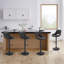 Licon Height Adjustable Swivel Bar Stool-1739403674