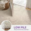 Tapis d'intérieur beige antidérapant à motif floral pelucheux et doux-1495140623-1505185888