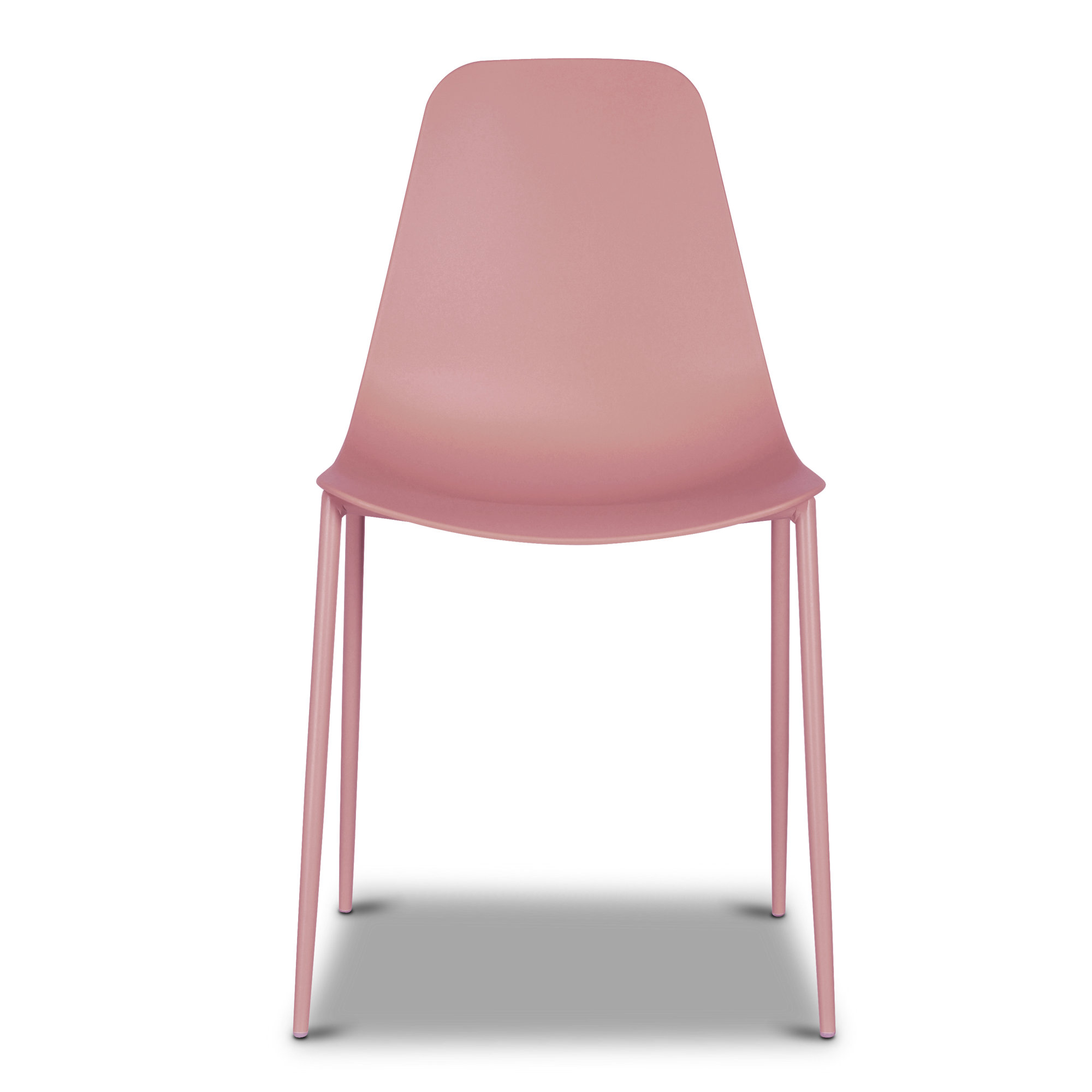 Isla Indoor/Outdoor Dining Chair, Blush Pink