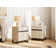 Aadam 2 Piece Modern End Table With 1 Drawer & 1 Storage Cabinet