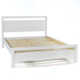 Loft Solid Wood Panel Bed