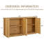 Buffet de coin arrondi