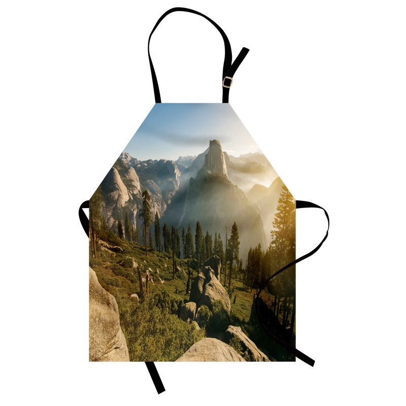 No Pattern Bib Apron